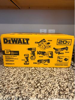 DeWalt 20v 6 Tool combo