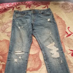 Earopostale Distressed Jeans Size 34