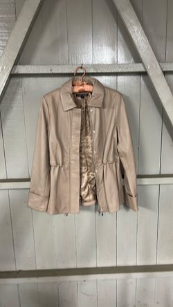 Leather Jacket - zip front with snaps - Boston Proper