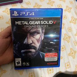 Metal Gear Solid 5 Ground Zeroes