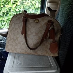 Brown Med Coach Purses 