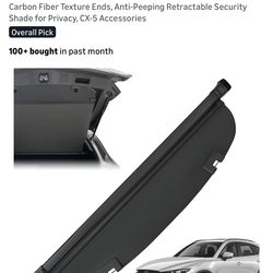 Trunk Cargo Cover for Mazda CX5 2026 2025 2017-2024