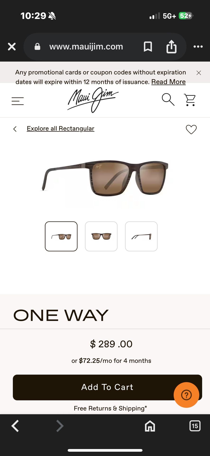 Maui Jim Glasses