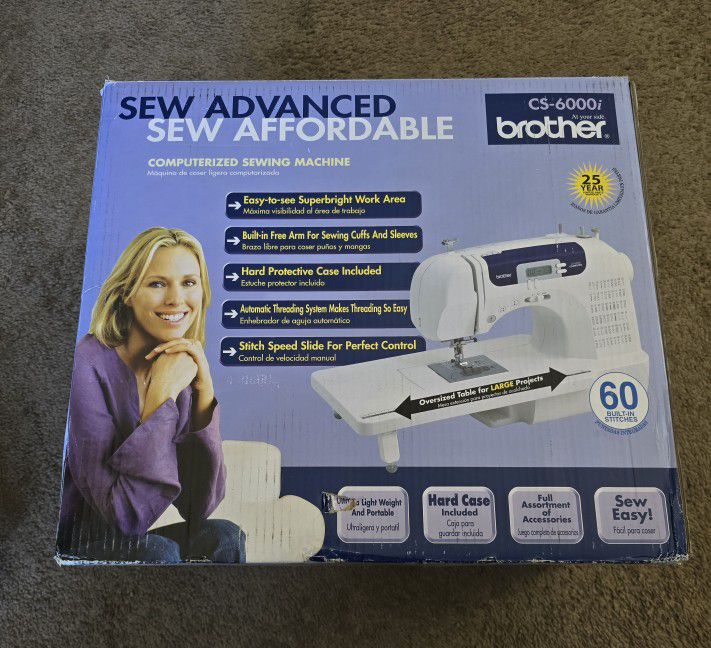 brother cs-6000i Computerized Sewing Machine 