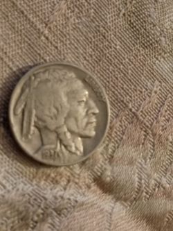 Buffalo indian  5 cents   coin 1937