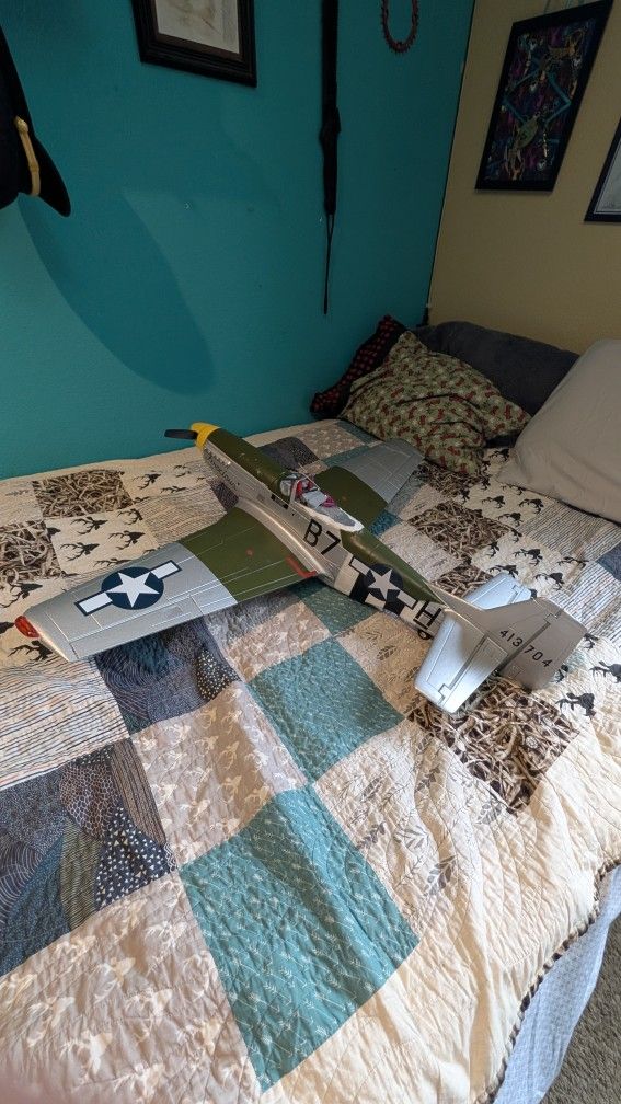 DJI Air Unit On P-51 1.3 M RC Plane