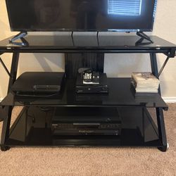 3 Tier glass Tv stand