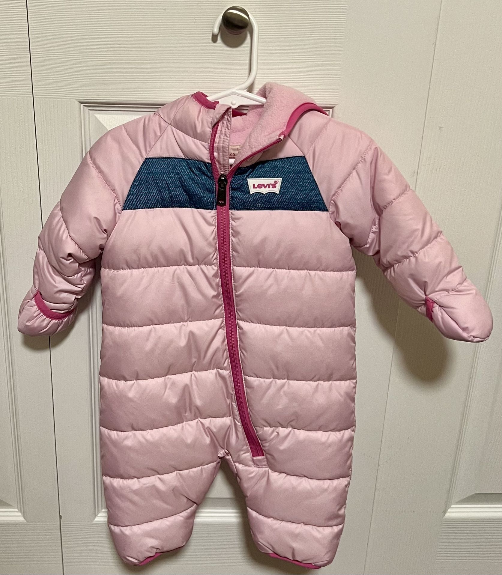 Levi’s 6M Pink Snowsuit