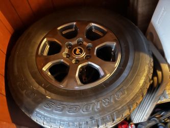 Ford Bronco Tire and Rim Like New 