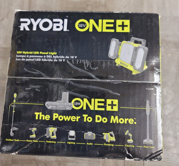 Ryobi ONE 18V Cordless Hybrid LED Panel Light for Sale in San Fernando,  CA OfferUp