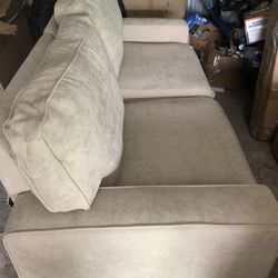 Brand New Sofa Great For Small Places Or Apts Beige Color 