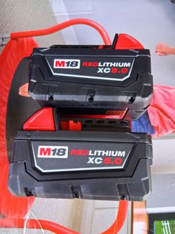 MILWAUKEE M18 BATTERIES