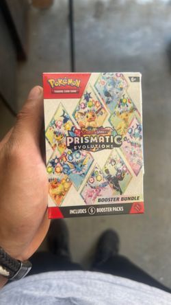 Pokémon prismatic booster bundle