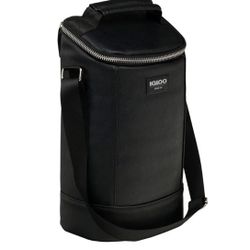 Igloo Luxe Collection Insulated Beverage Tote Cooler Bag MaxCold Insulation Padded Removable Divider New With Tag