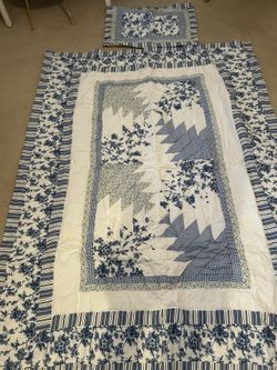 Twin Quilt Comforter & Sham