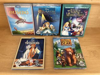 Premium Disney Blu-ray Bundle – Sealed w/ Digital Codes (DMC)