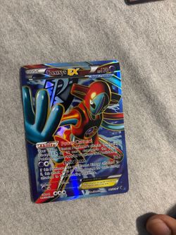 Deoxys EX Full Art Pokémon Card 111/116