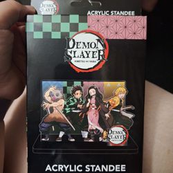 Demon Slayer Acrylic Standee With Tanjiro, Nezuko, Inosuke, & Zenitsu