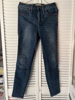 madewell 10 high rise skinny jeans size 27