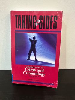 Taking Sides: Crime and Criminology 8th Edition