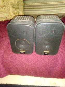 JBL control 1 speakers