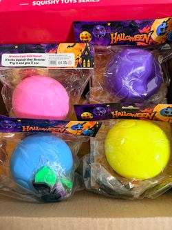 Halloween Squishy Ball Toys smushers