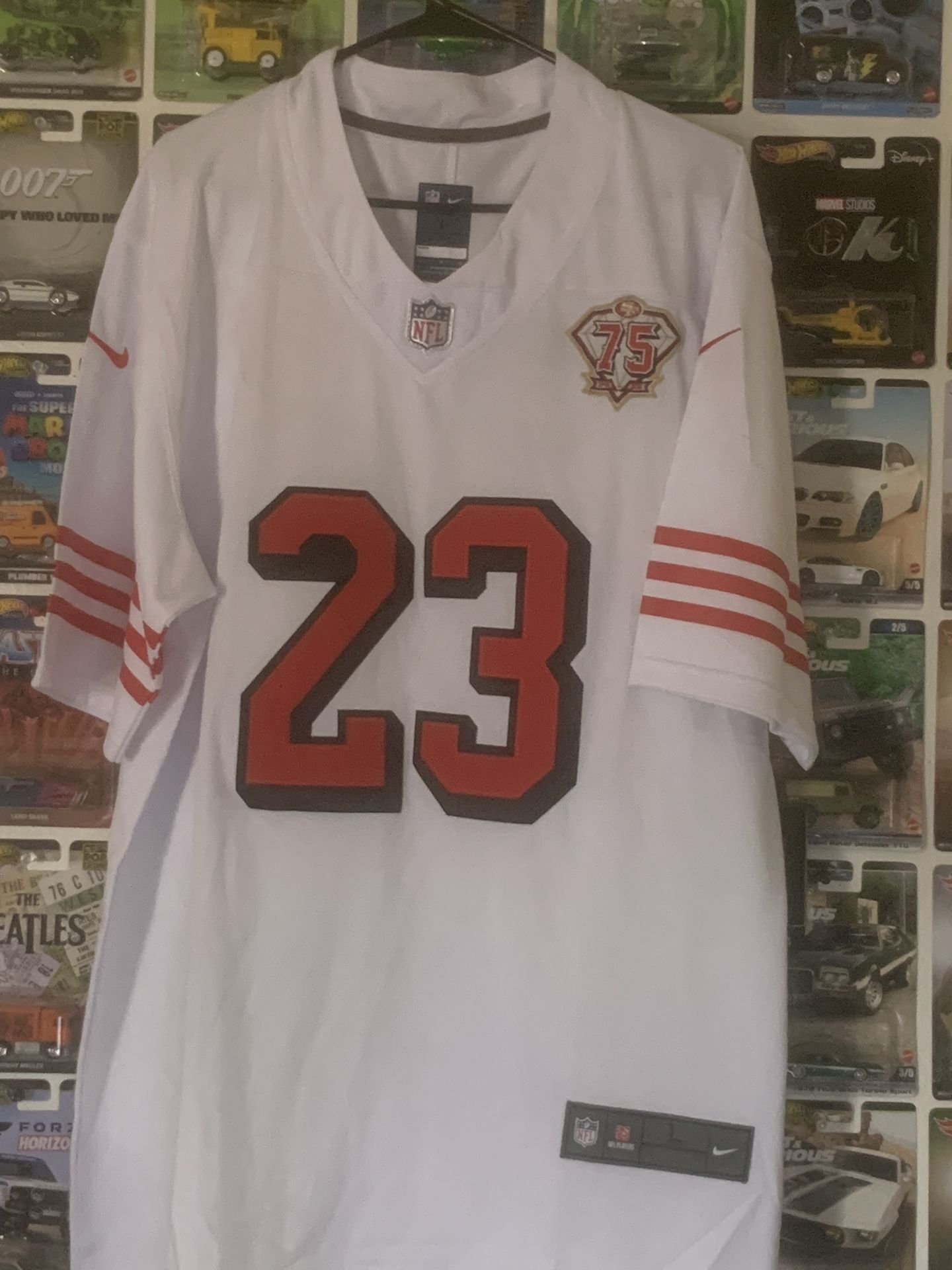 San Francisco 49ers’ Christian McCaffrey Jersey