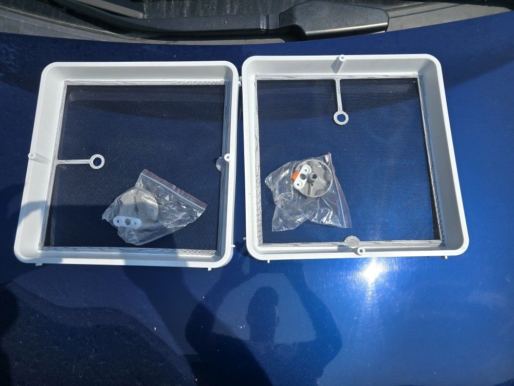 RV, camping trailer Roof Vent Screen Frame