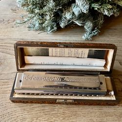 Vintage M. Hohner Harmonicas
