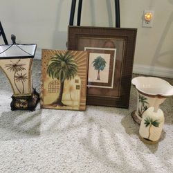 Palm Tree Bathroom Decor 