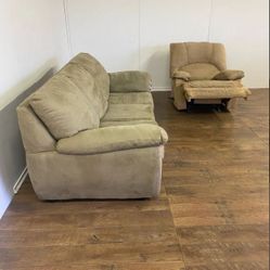 Couch and Recliner Chair  *Free Delivery*