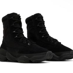 Size 9.5 - Adidas Yeezy 500 High Utility Black Tactical Boot