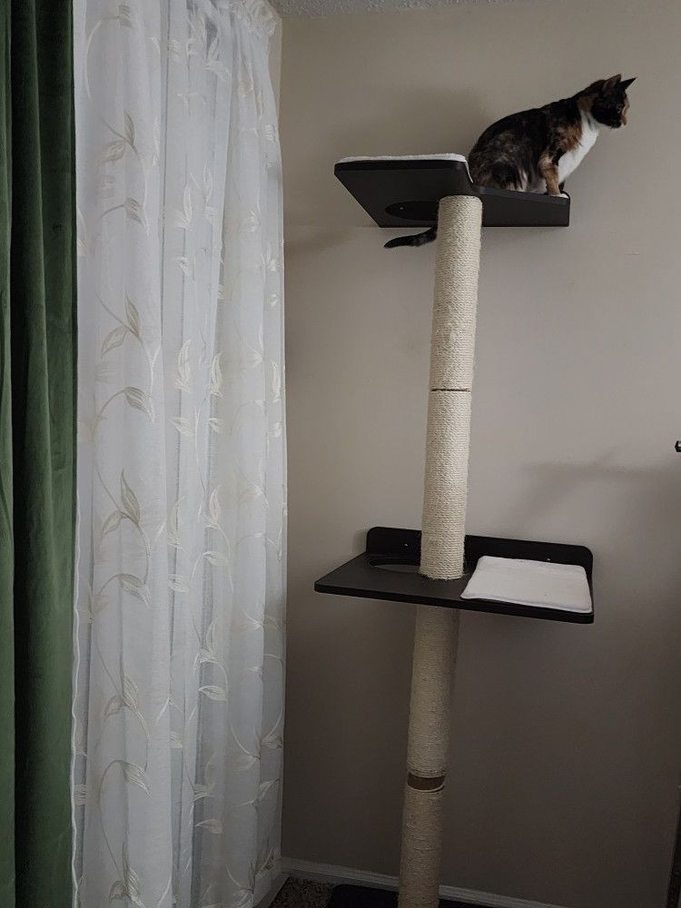 78.8 Inch Tall Pet Fusion Wood Cat Tree