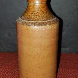 Antique Stoneware Bottle - J BOURNE & SONS DENBY POTTERY