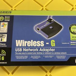 Linksys Wireless-G USB Network Adapter WUSB54G