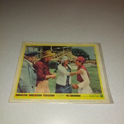 VINTAGE 1960 THE SUNDOWNERS #6 14" X 11" LOBBY CARD 