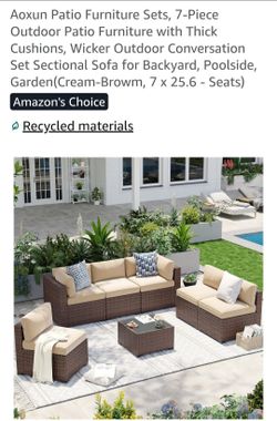 New Patio furniture