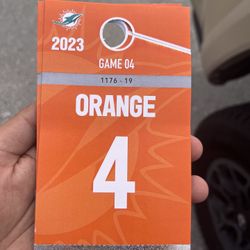 Dolphins Parking Pass 