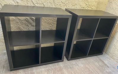 Pair Of Cube Storage Units - Four Cube Office Storage Shelf - Local Delivery Available for a Fee - See My Other Items 😀