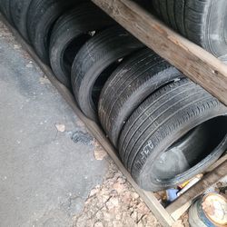 235 40 19 (4) used tires NO hidden fees FREE installation