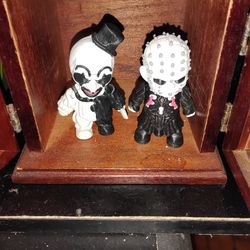 Art The Clown And Pinhead Figures