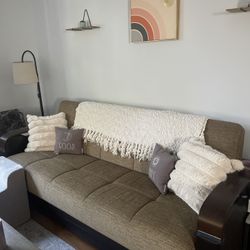 Brown Sofa Bed! 