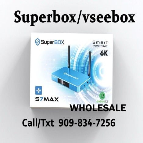 S7 Max supreme  new Model  Wholesale reseller  S7  super box VSEEBOX SUPERBOX