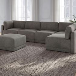 🎄✨ Thomasville Fallon 6-Piece Modular Sectional – Brand New with Tags