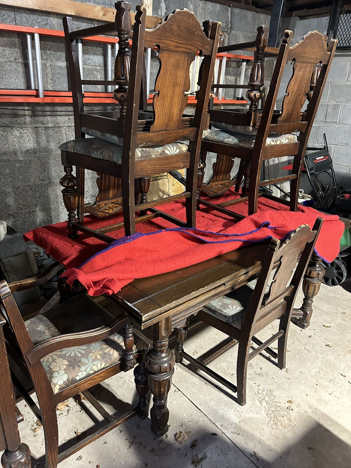 Antique Dining Set 