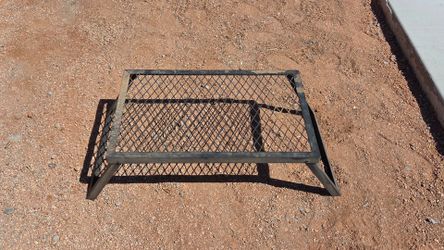 Grate for cooking over campfire