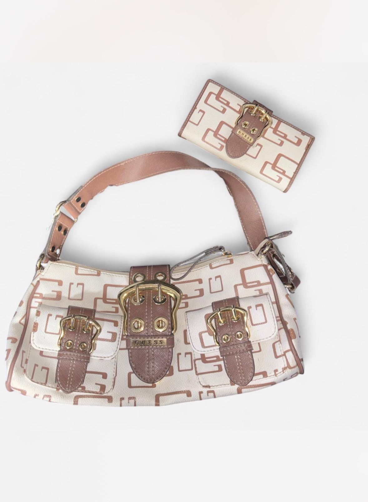 Vintage Guess Bag With Matching Wallet