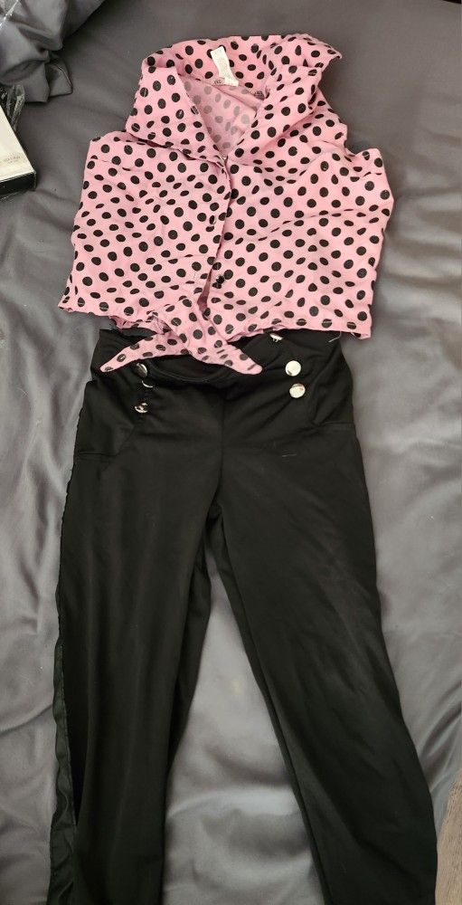 Greaser Girl Costume XS