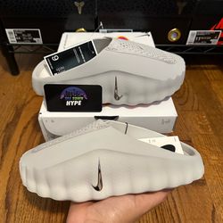 Size 9W - Nike Mind 001 Slide ‘Light Smoke Grey’ Brand New