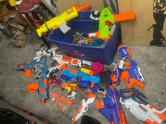 Lot of Fortnite Neef Guns, Misc Nerf Guns, Lazerx guns, misc ammo